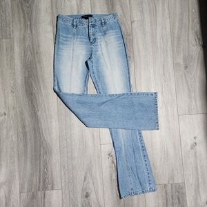 Kenneth Cole Light Blue Flare Jeans